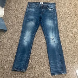 Stone refinery blue jeans